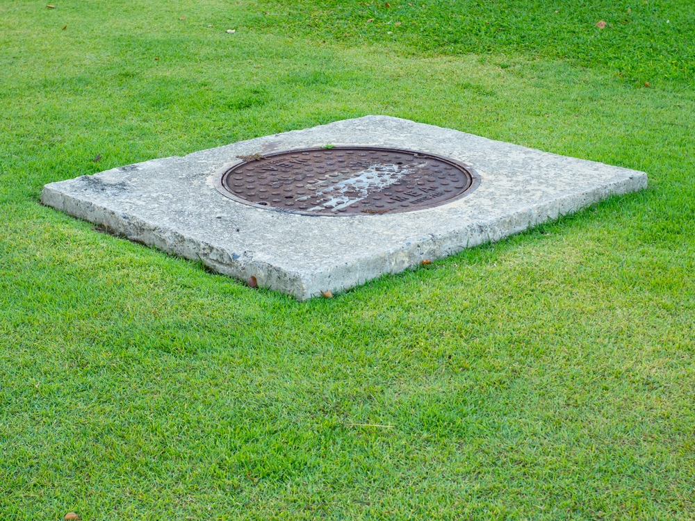 Cement,Septic,Tank,For,Waste,Water.