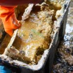 Grease,Traps,From,Dirty,Debris,Being,Cleaned,With,A,Scoop