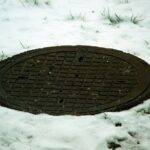 Sewer,Cover,,,A,Septic,Tank,In,The,Ground,In