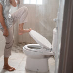 Someone,Unscrewed,The,Smelly,Toilet,In,The,Bathroom